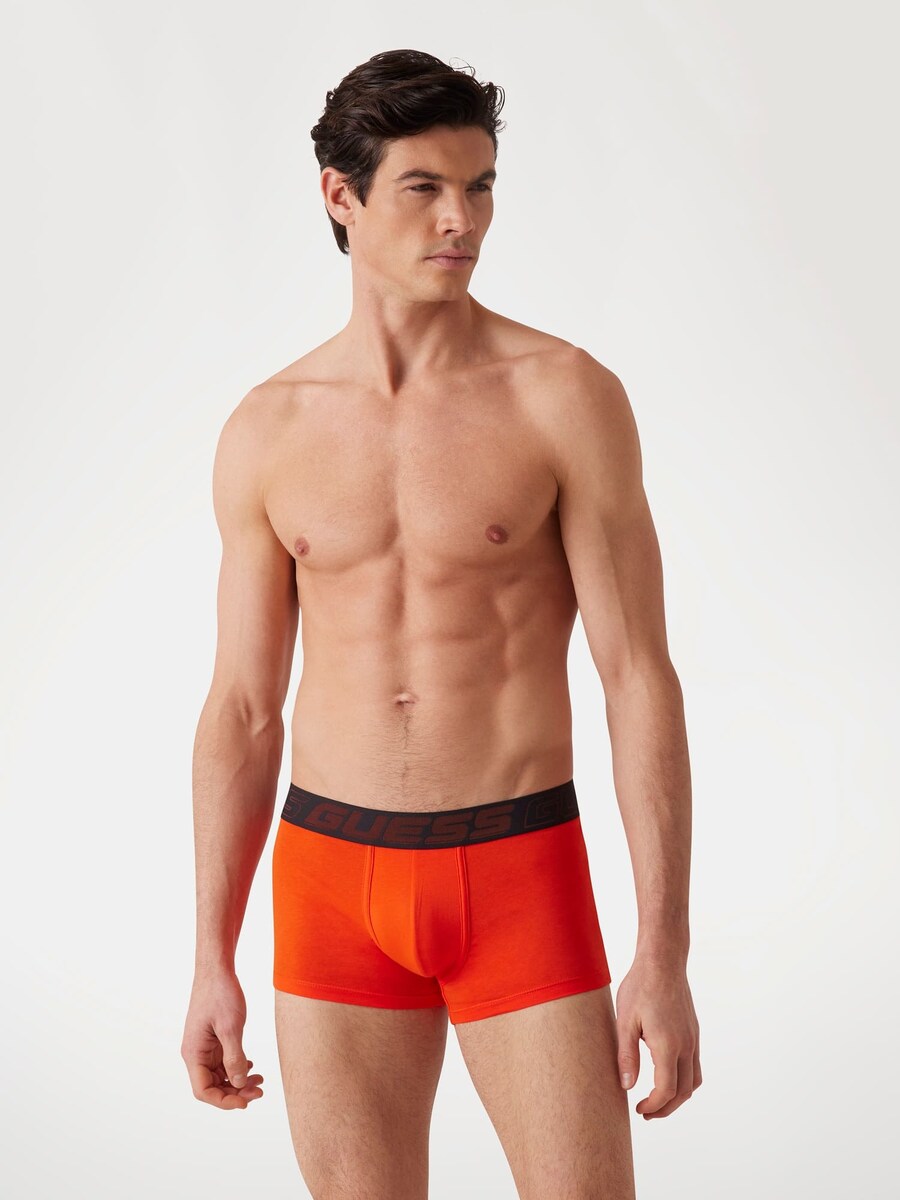 

Боксеры GUESS, цвет Muddy colored/Orange/Black