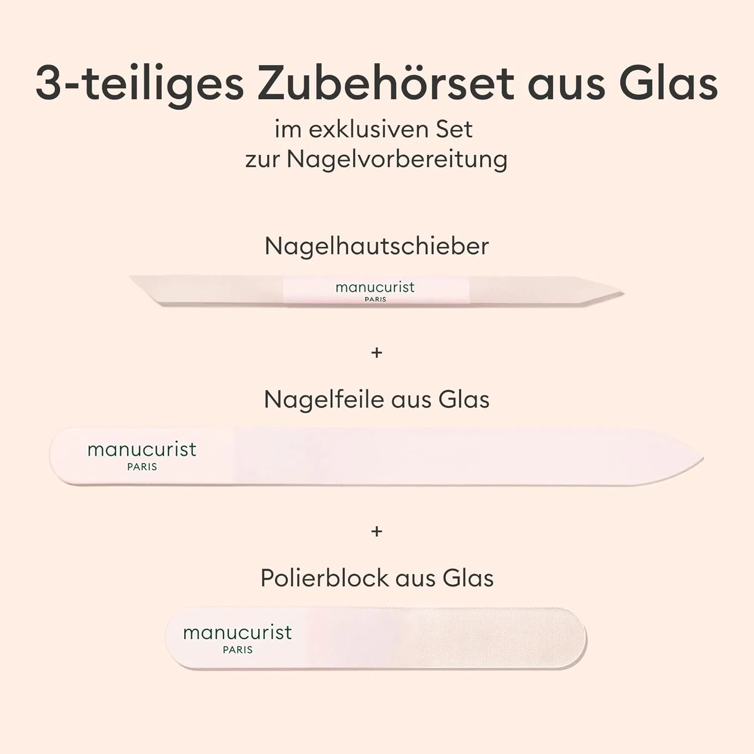 Набор инструментов для маникюра «Trio Nail Tool» от Manucurist Manucurist — фото 3