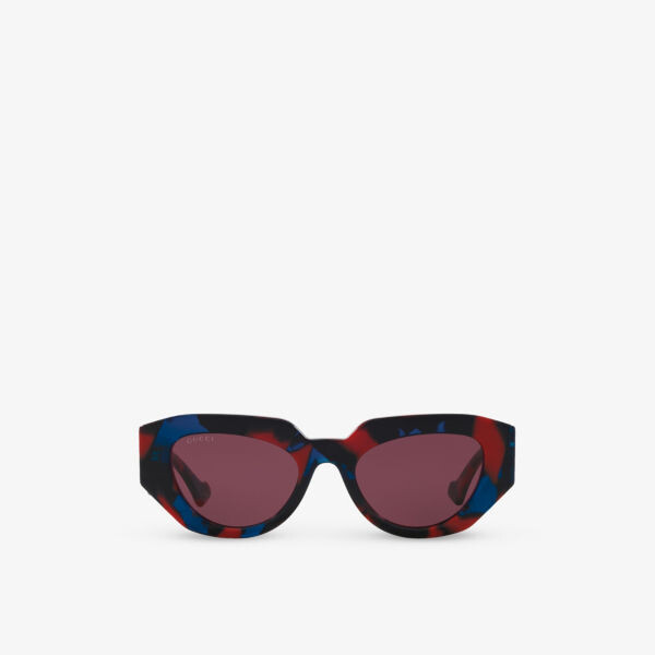 

Солнцезащитные очки Gc002107 в прямоугольной оправе из ацетата Gucci, мультиколор