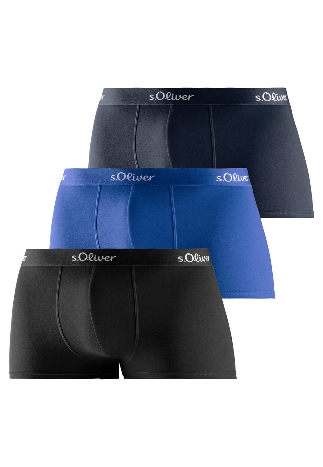 

Трусы s.Oliver Retro Short/Pant Basic, цвет Blau/Dunkelblau/Schwarz