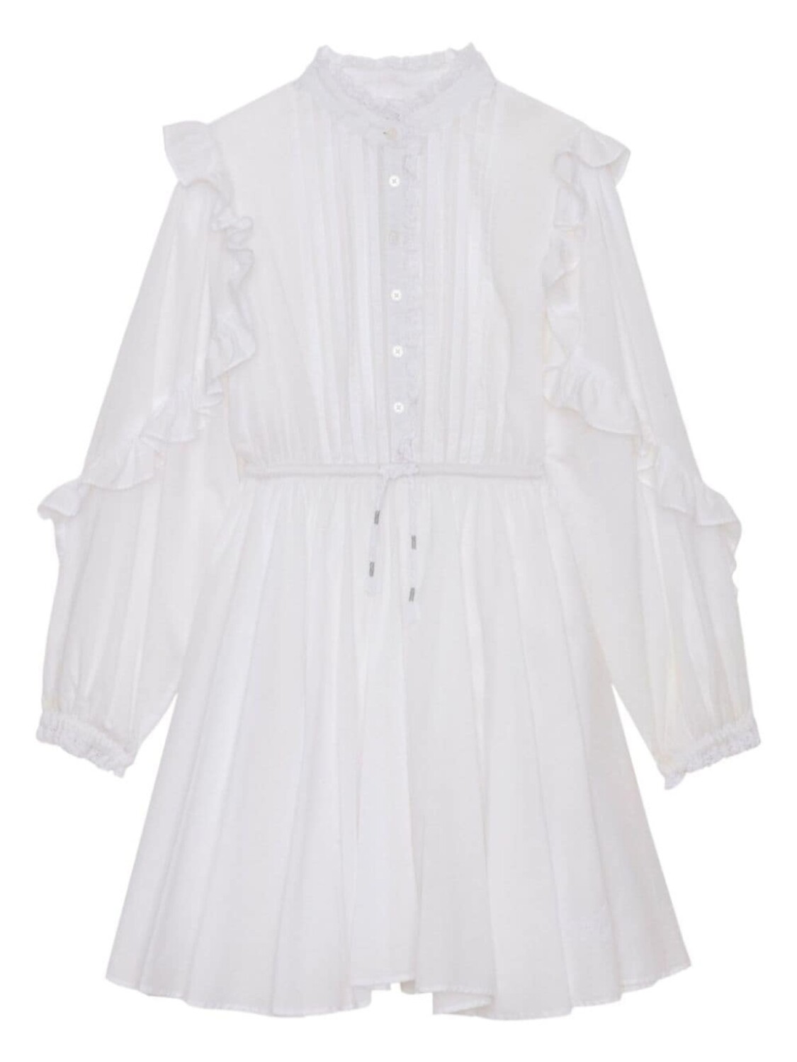 

Платье Ranil с оборками Zadig & Voltaire Kids, белый