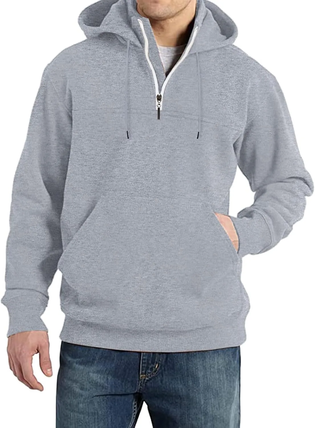 

Mmoneyake 1/4 Zip Hoodie мужской утепленный толстовка Military Tactical