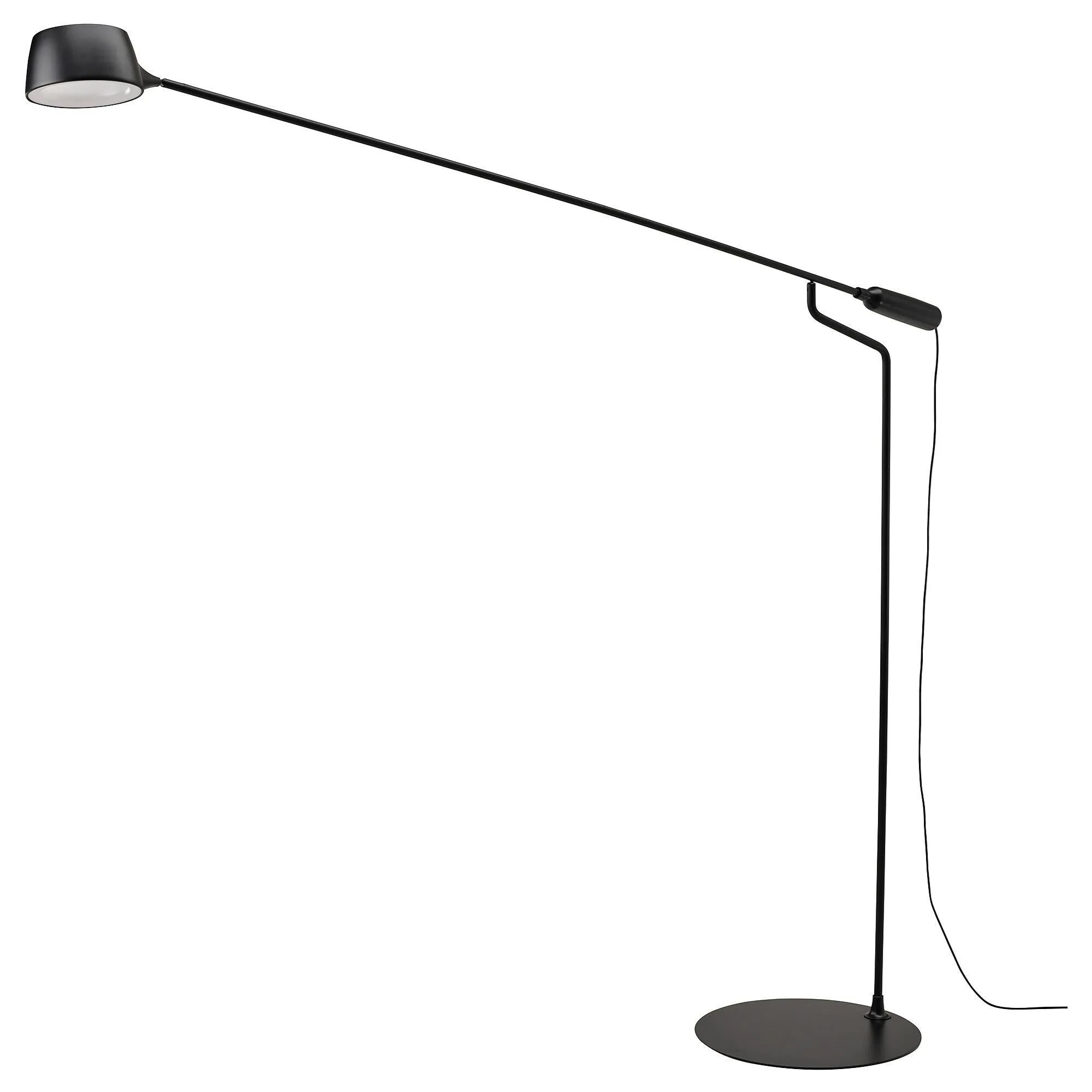

Светодиодный торшер, черный VÅGHÖJD IKEA
