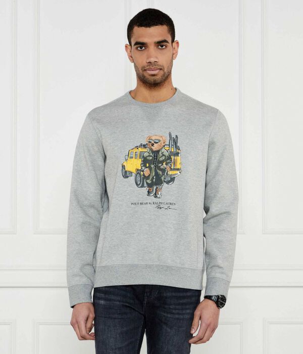 

Свитер Relaxed fit Polo Ralph Lauren, серый