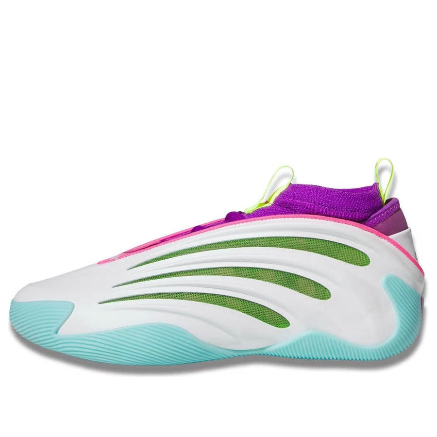 

Кроссовки adidas x Jalen Williams Harden Vol. 9 'White Lucid Lime Pink', белый