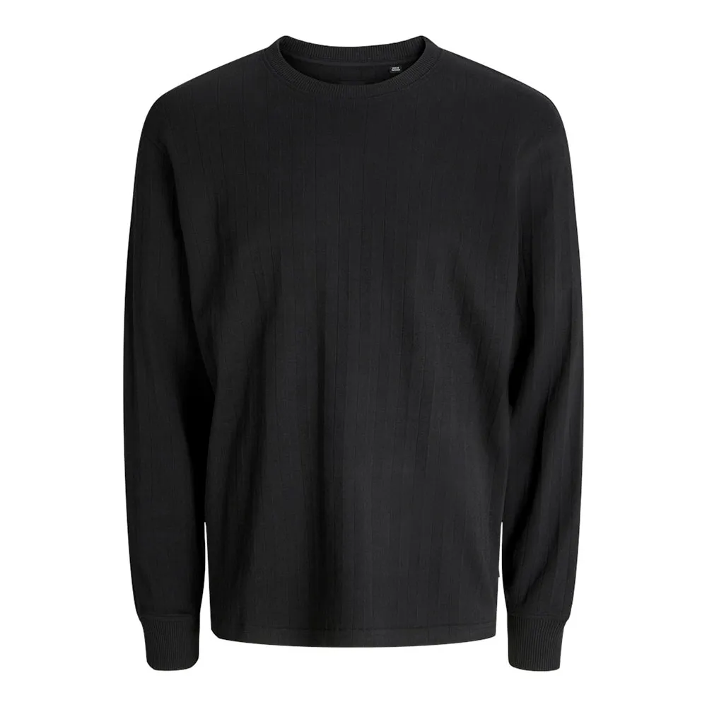 

Лонгслив Jack & Jones Lakole Drop Needle Styd, черный