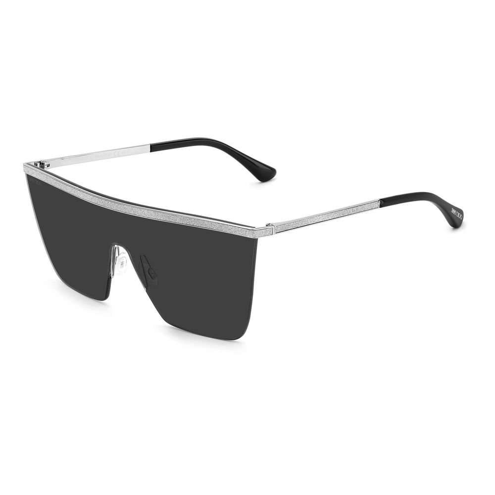 

Солнцезащитные очки из серого металла Jimmy Choo Eyewear
