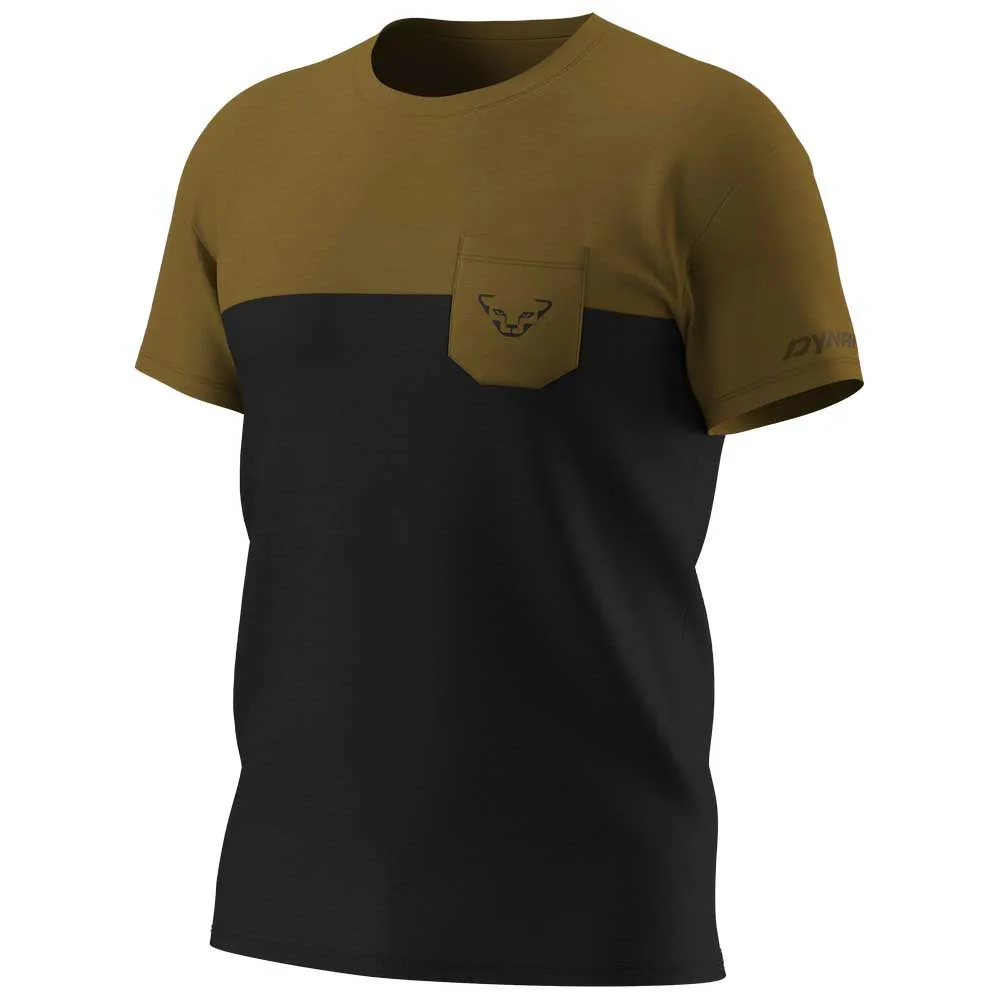 

Футболка с коротким рукавом Dynafit Transalper Pocket, зеленый