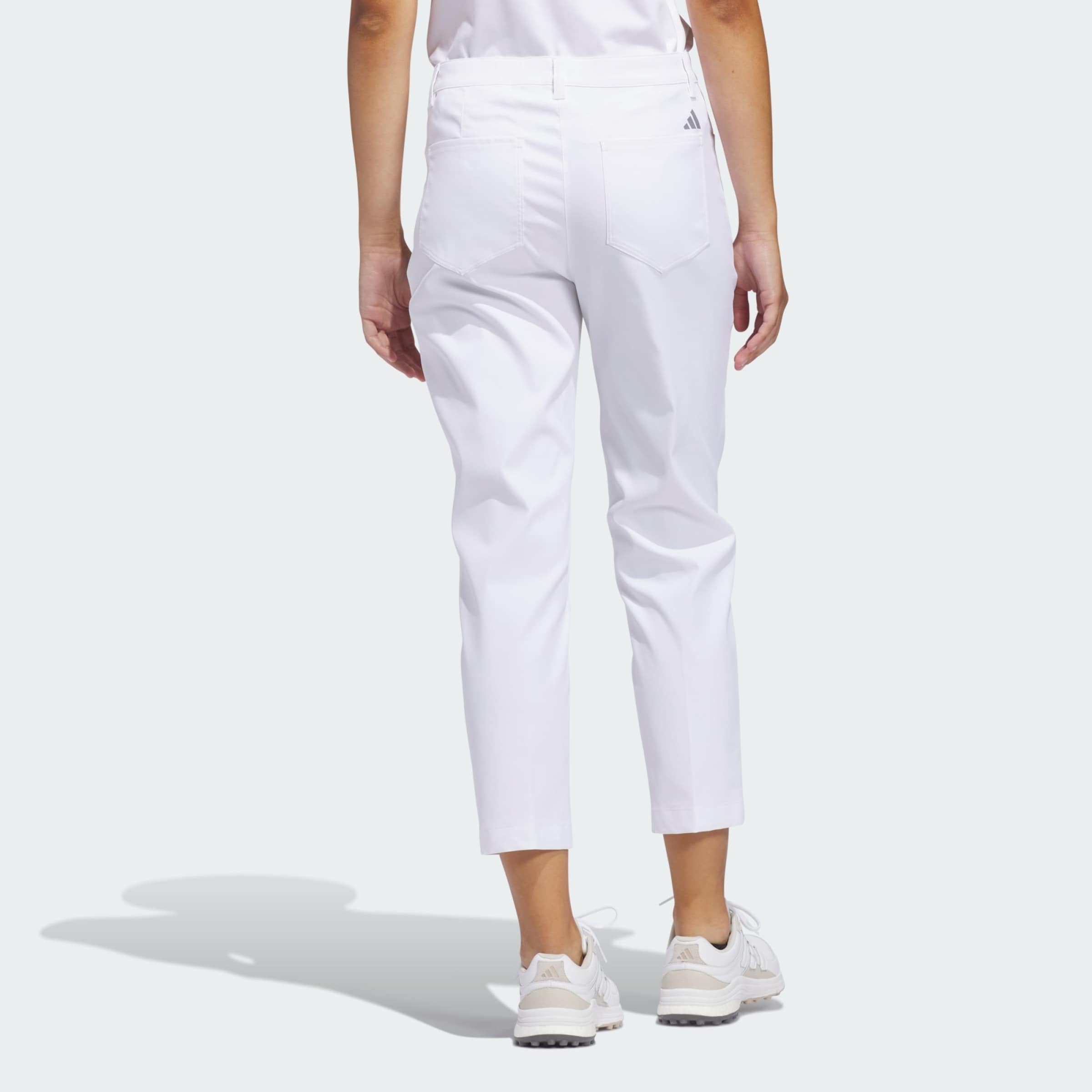 Adidas Performance Брюки для тренировок Slim fit 'Ultimate365' в белом цвете — фото 3
