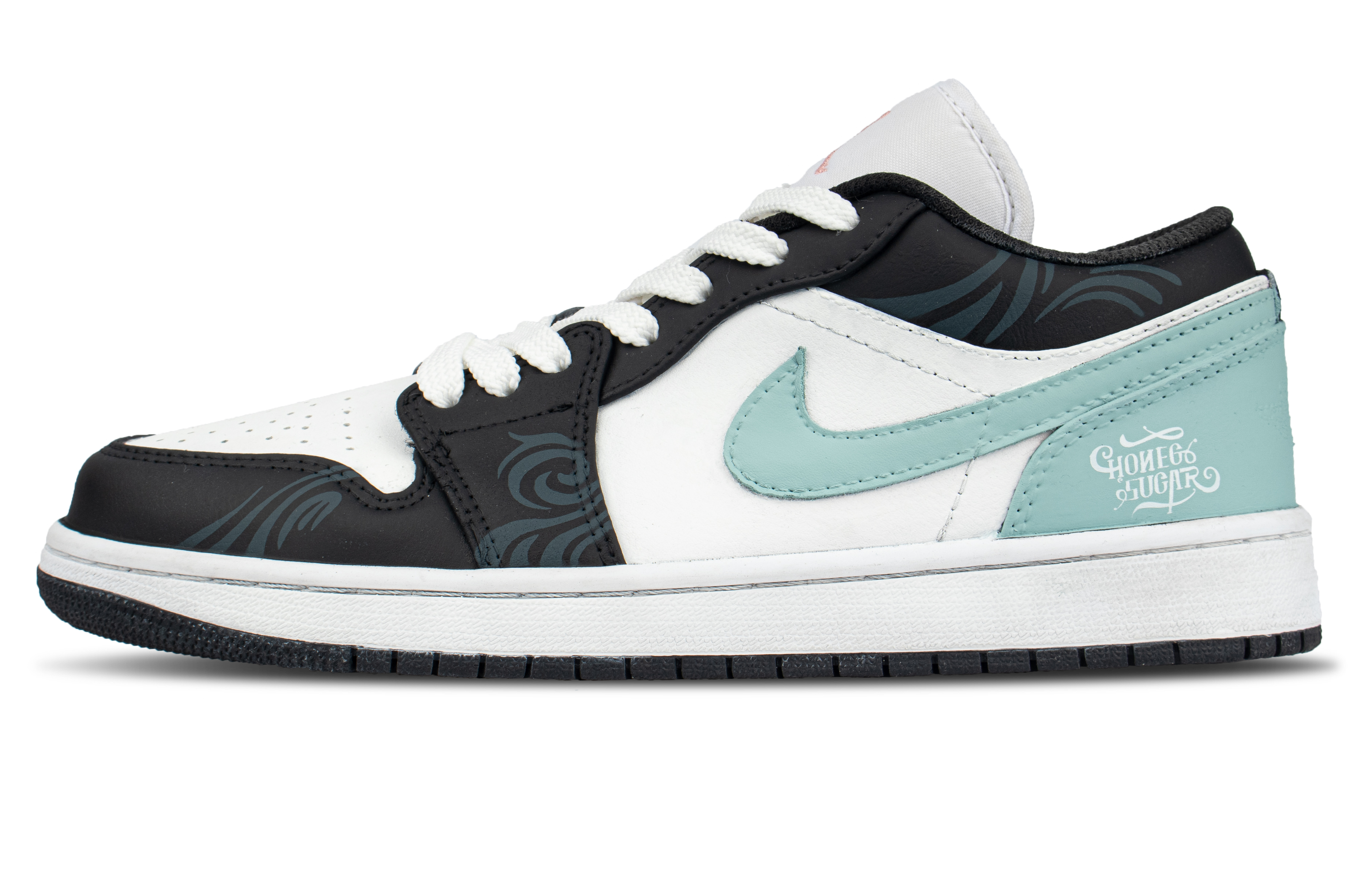 

Jordan Кроссовки Air 1 Vintage Basketball Shoes Unisex Blue Green