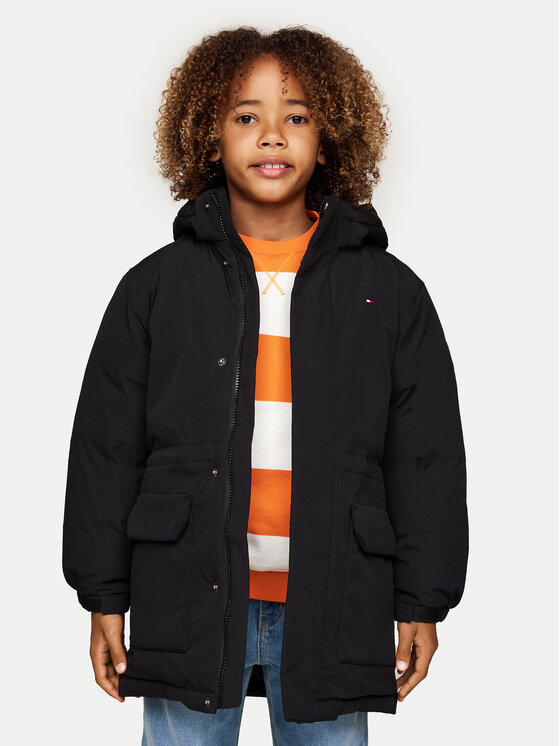 

Зимняя куртка стандартного кроя Tommy Hilfiger, черный