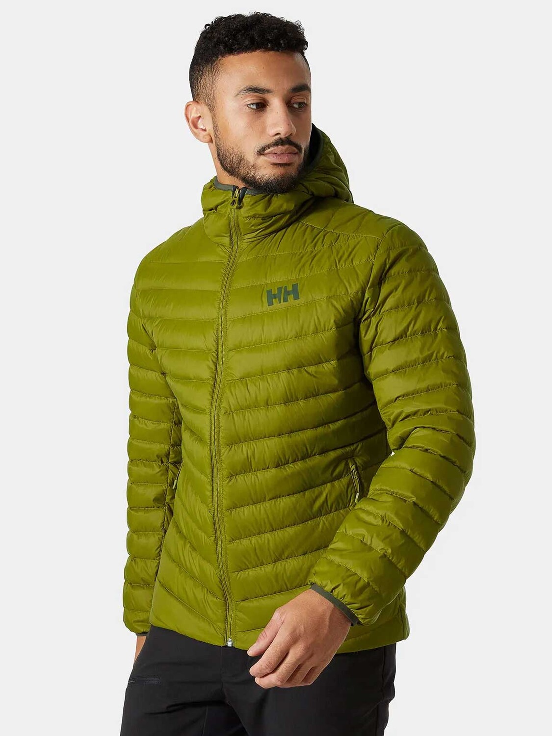 

Куртка Helly Hansen VERGLAS HOODED DOWN INSULATOR, зеленый