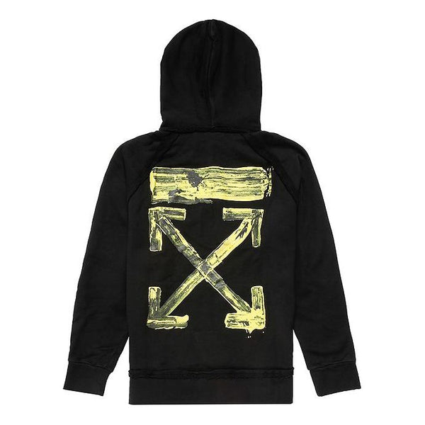 

Толстовка arrow gradient drawstring loose fit black Off-White, черный