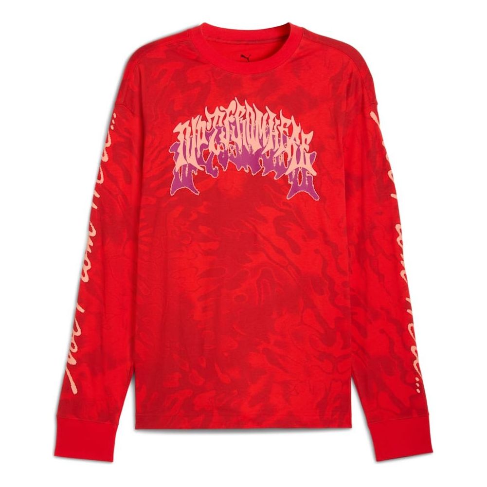 

Футболка с длинным рукавом Puma LaMelo Supernova 'Puma Red AOP'