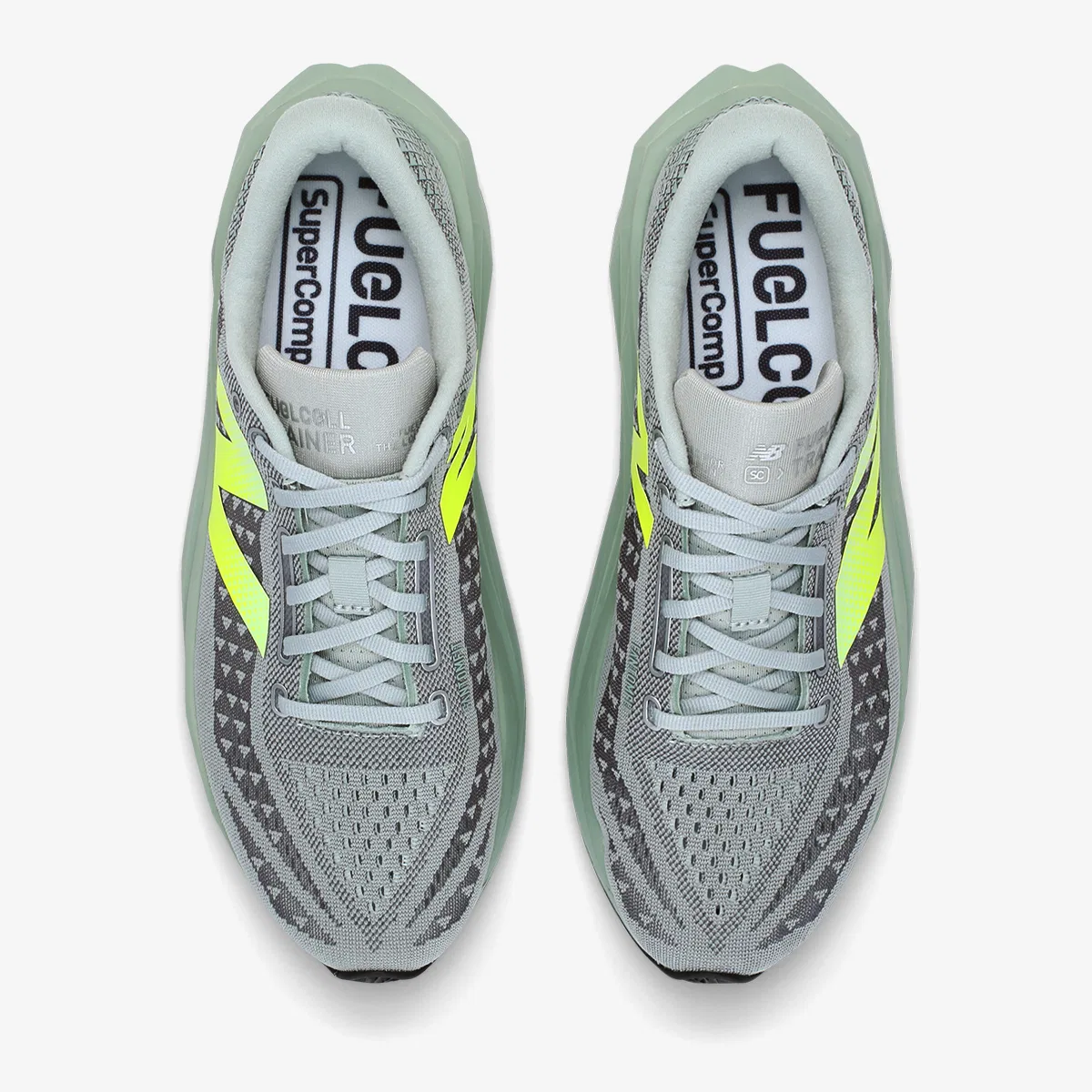 Мужские беговые кроссовки SC Trainer V3 цвета хаки от New Balance — фото 2