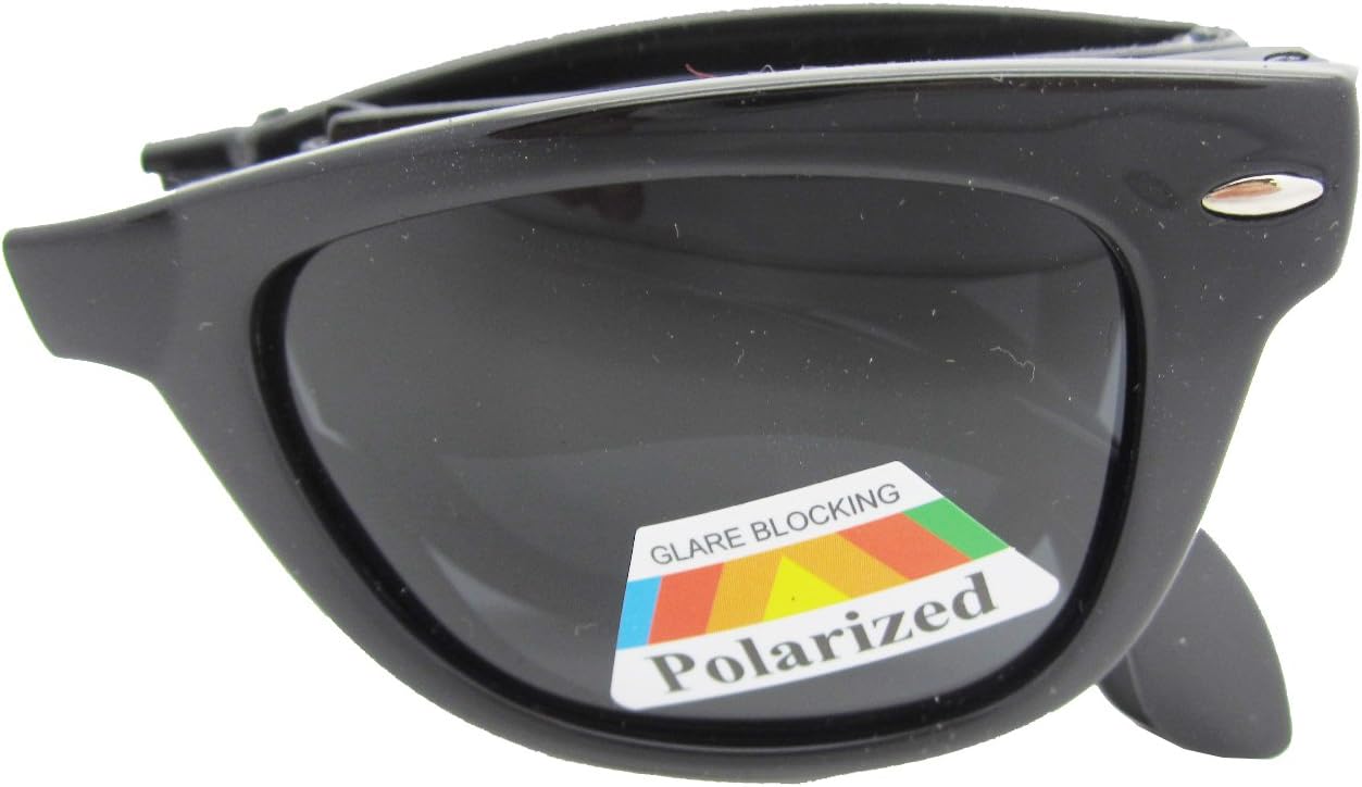 

Квадратные складные солнцезащитные очки + бесплатный футляр для переноски + бесплатная салфетка для чистки (блестящие черные/поляризованные) COLOR VIPER, Shiny Black/Polarized