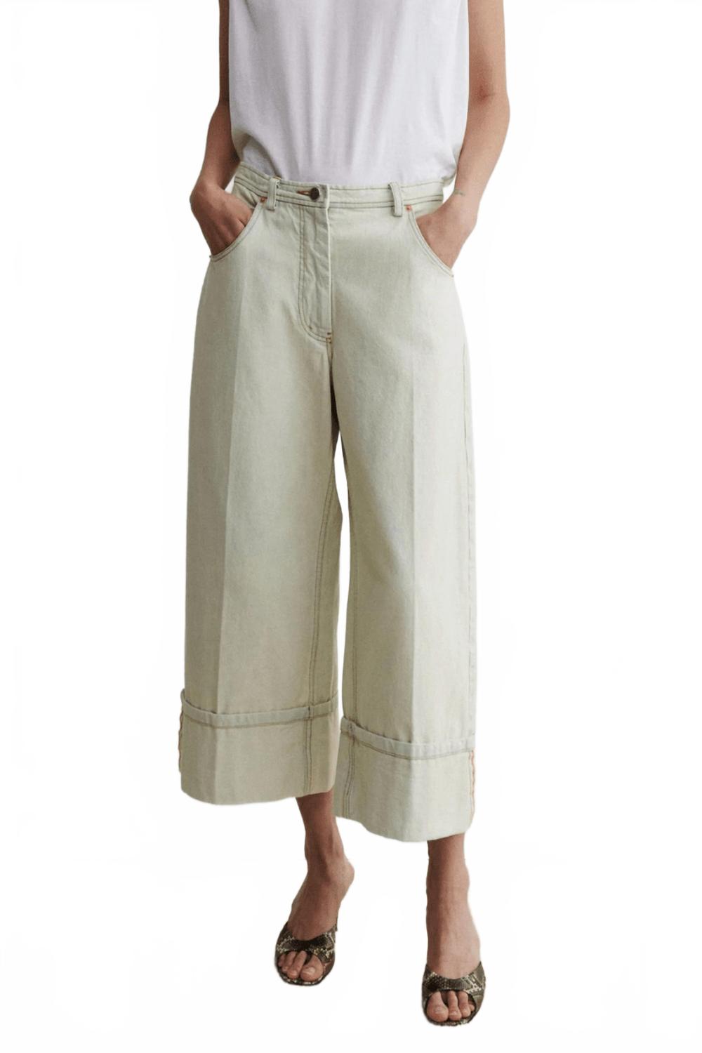 

Брюки Bev с широкими штанинами в отбеленном цвете RACHEL COMEY