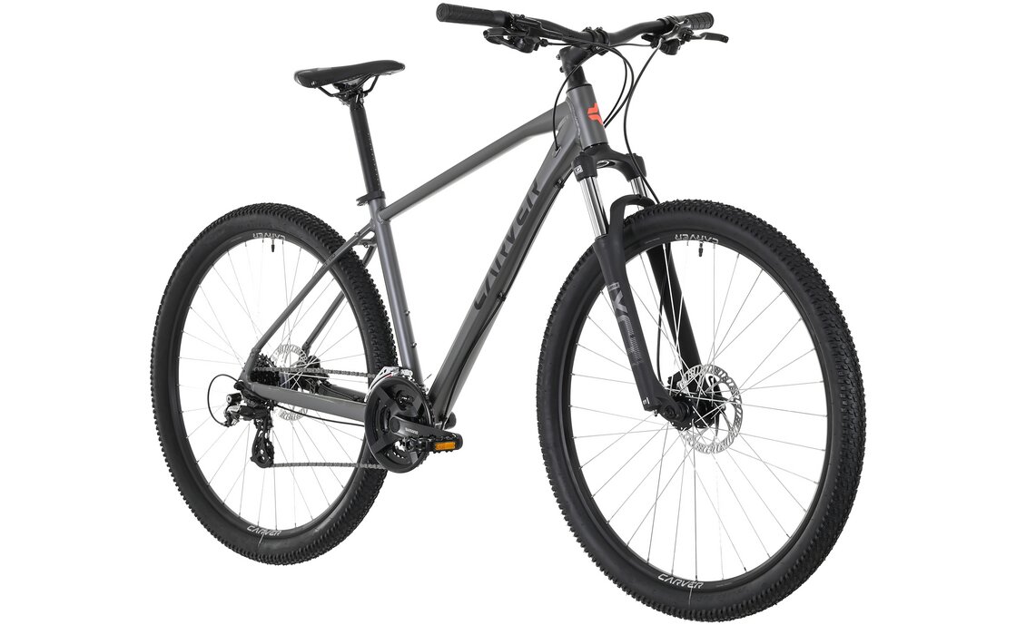 Горный велосипед Carver Strict 110 - 29 дюймов - Diamant - 2024, цвет Grau|anthracite/black/neon orange — фото 2