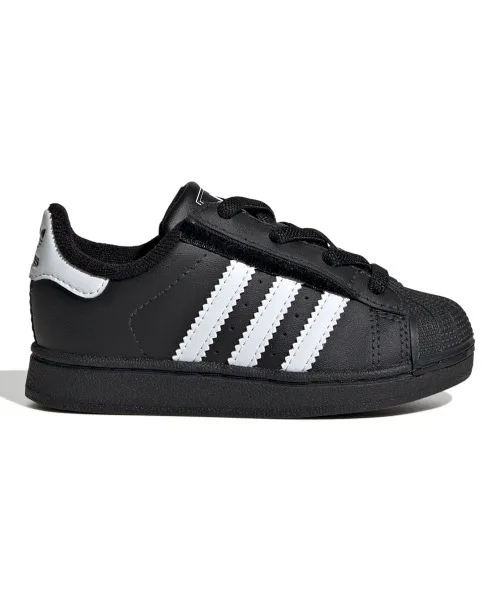 Детские кроссовки adidas Originals SUPERSTAR II чёрные