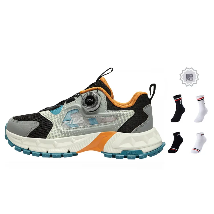 FILA KIDS Обувь Leopard с противоскользящей подошвой, износостойкая, дышащая, с легкой амортизацией