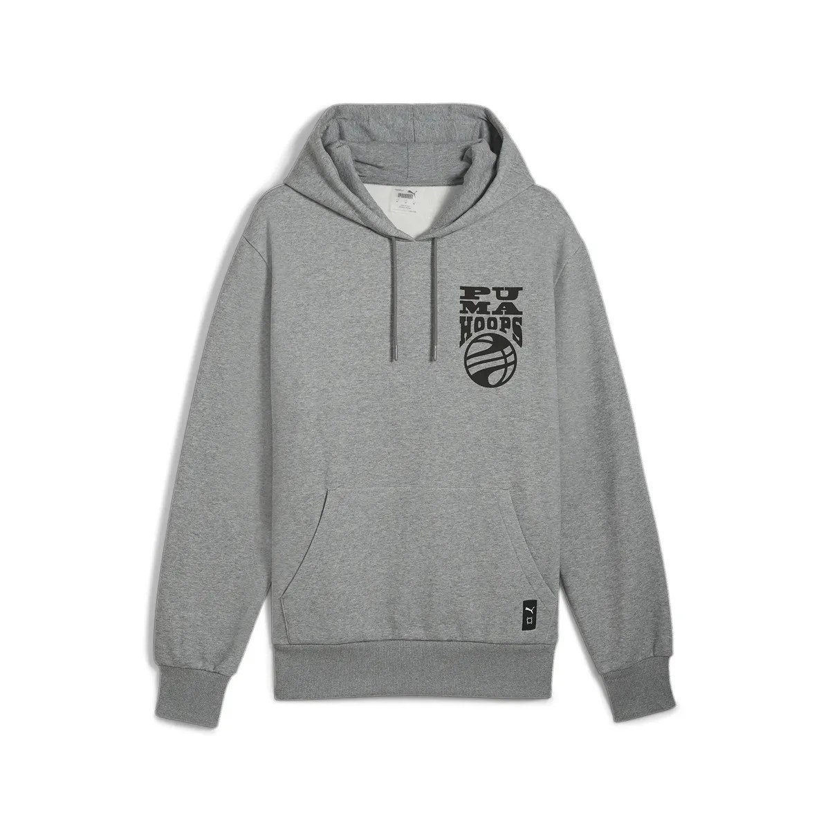 

Толстовка PUMA "Posterize 2.0 Basketball Hoodie Men", цвет Medium Gray Heather Black