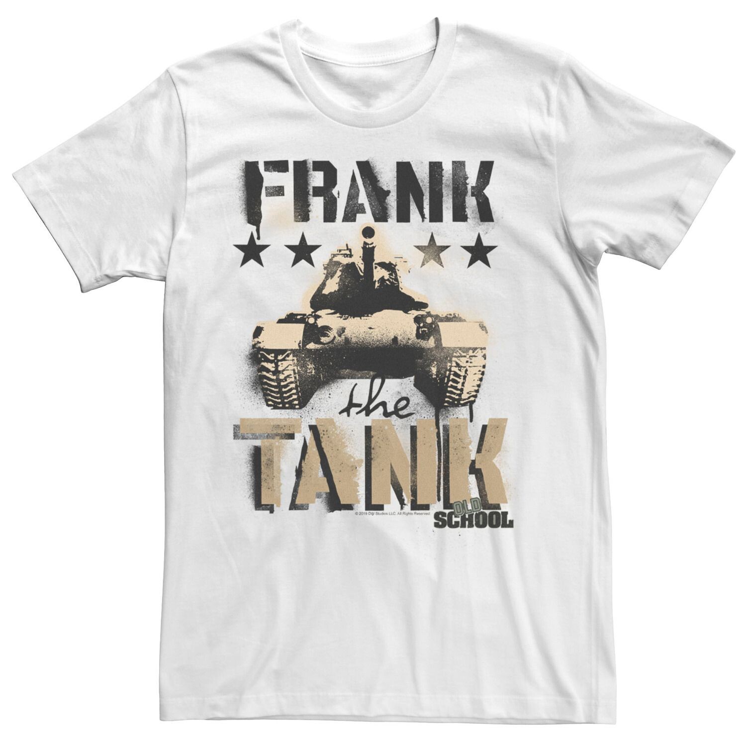 

Мужская футболка Old School Frank The Tank Licensed Character