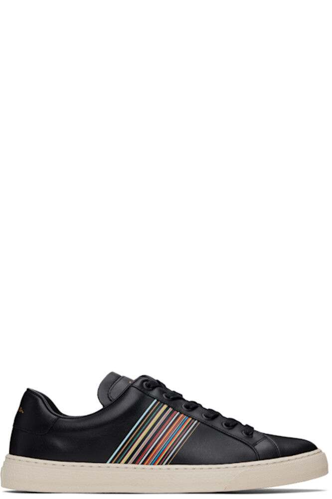 

Черные кожаные кроссовки Hansen Paul Smith