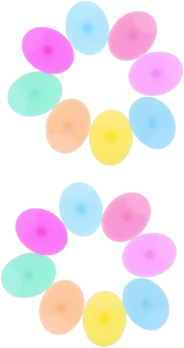 Силиконовые щетки для душа и массажа (2 набора по 8 шт.) от FRCOLOR Frcolor