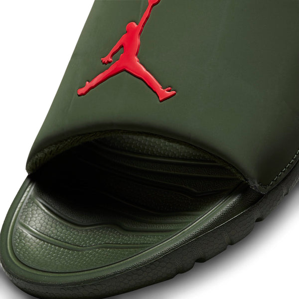 Тапочки break slide 'bayou boys' Air Jordan, зеленый — фото 3