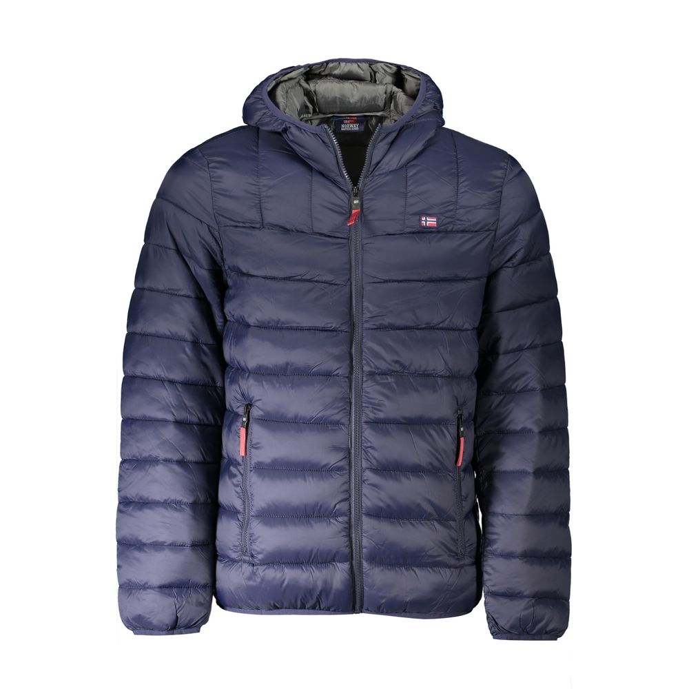 

Синяя мужская куртка из полиамида Geographical Norway