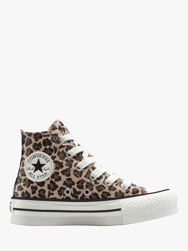 

Детские высокие кроссовки Chuck Taylor All Star на шнуровке с подошвой EVA Converse, Warm Quarry/White/Black