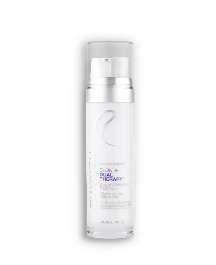 Redavid Salon Products Blonde Dual Therapy - двухкомпонентная тонирующая и восстанавливающая система для блондинок, 100 мл