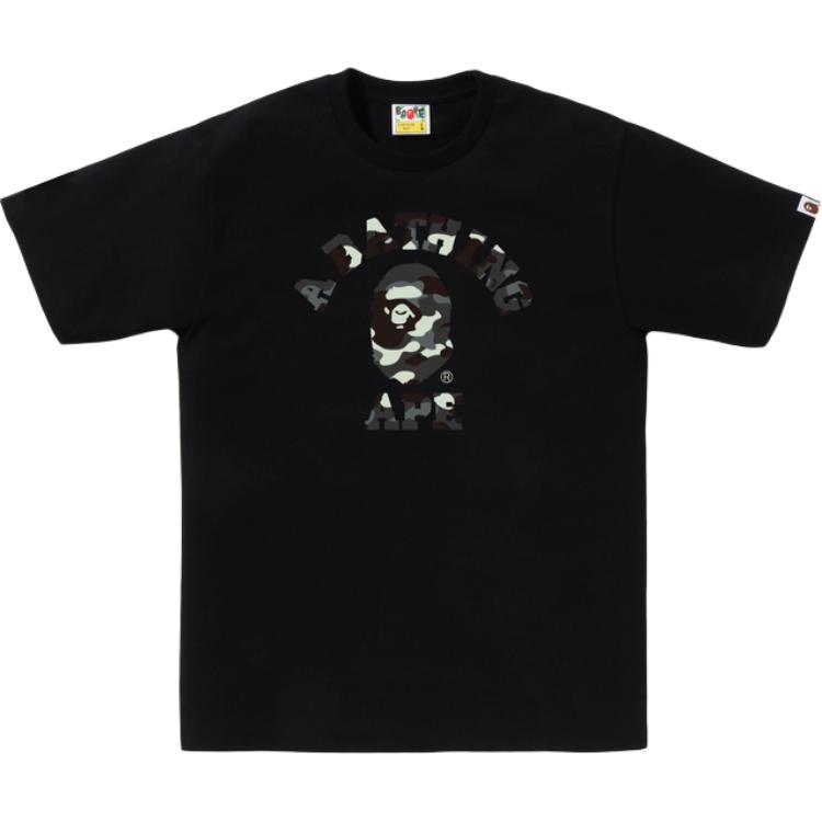 

Футболка Ape head с камуфляжным принтом A BATHING APE, черный