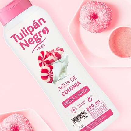 Tulipan Negro Tulipán Eau De Cologne Noir Strawberry And Nata 800ml — фото 3