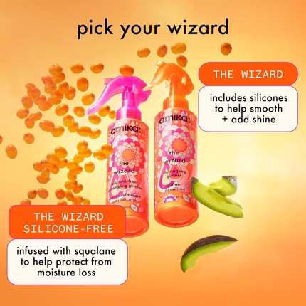 Средство для облегчения расчесывания The Wizard Silicone-Free Detangling Primer 150ml 5oz Amika — фото 3