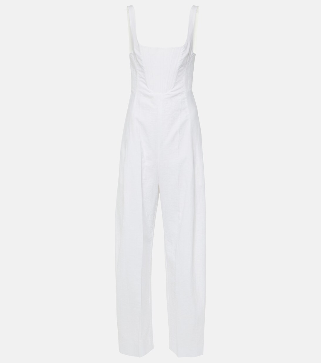 

Комбинезон из льна и хлопка Stella McCartney, Pure White