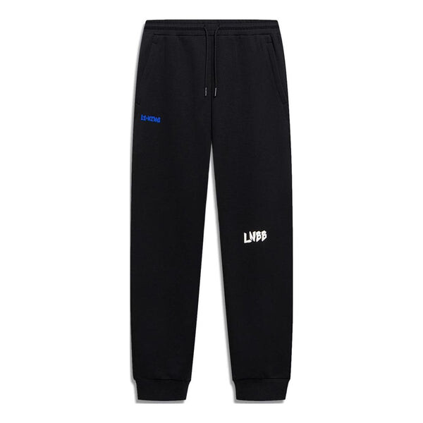

Штаны графические спортивные штаны Li-Ning, черный