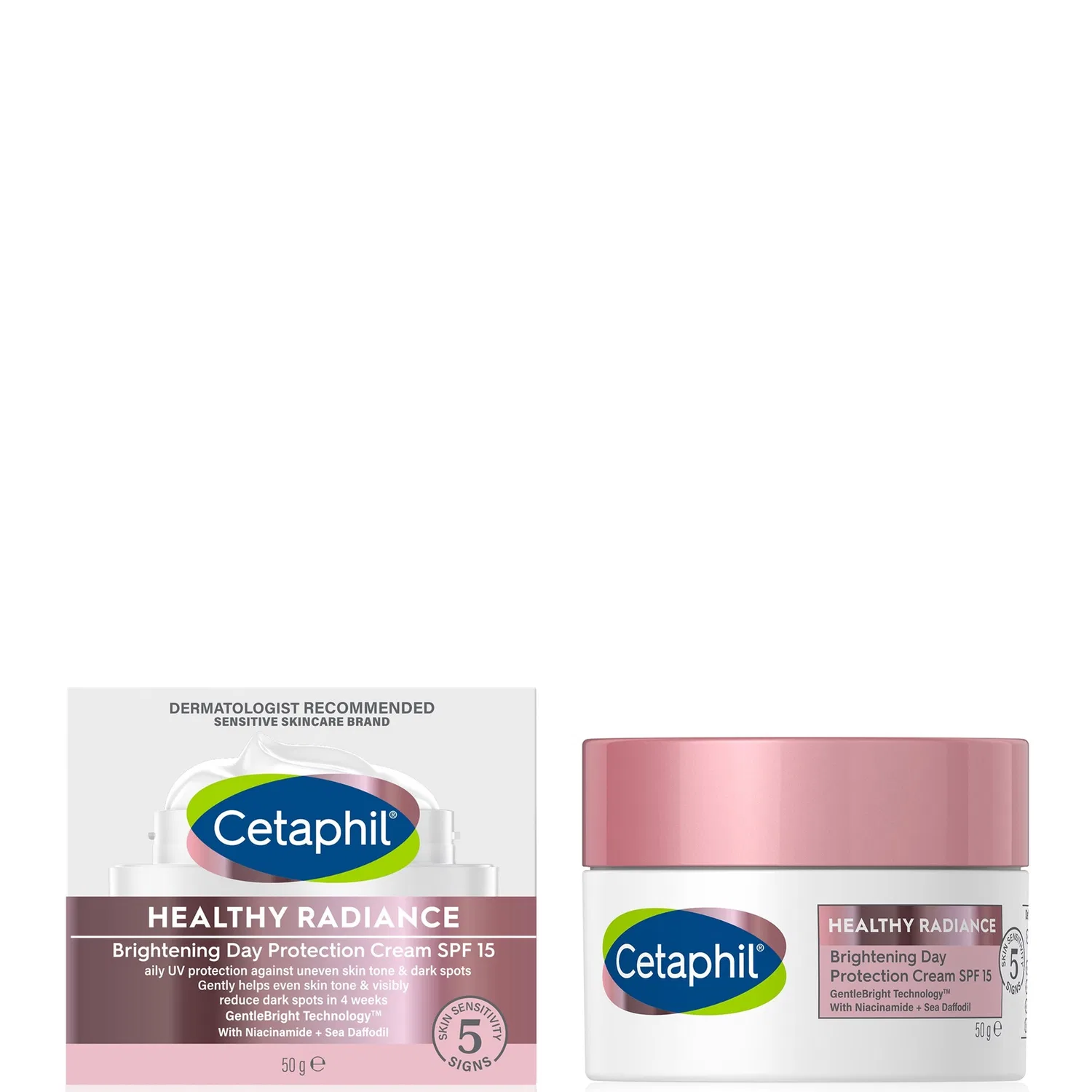 Крем для лица Cetaphil — Дневной и ночной комплекс для здорового сияния кожи при пигментации, 50 г — фото 2