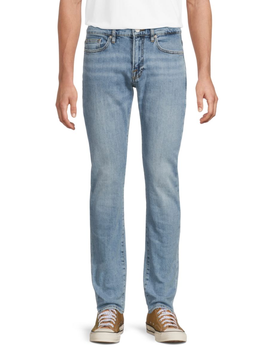 

Джинсы Le Homme Faded Slim Fit Frame, цвет Belmonte