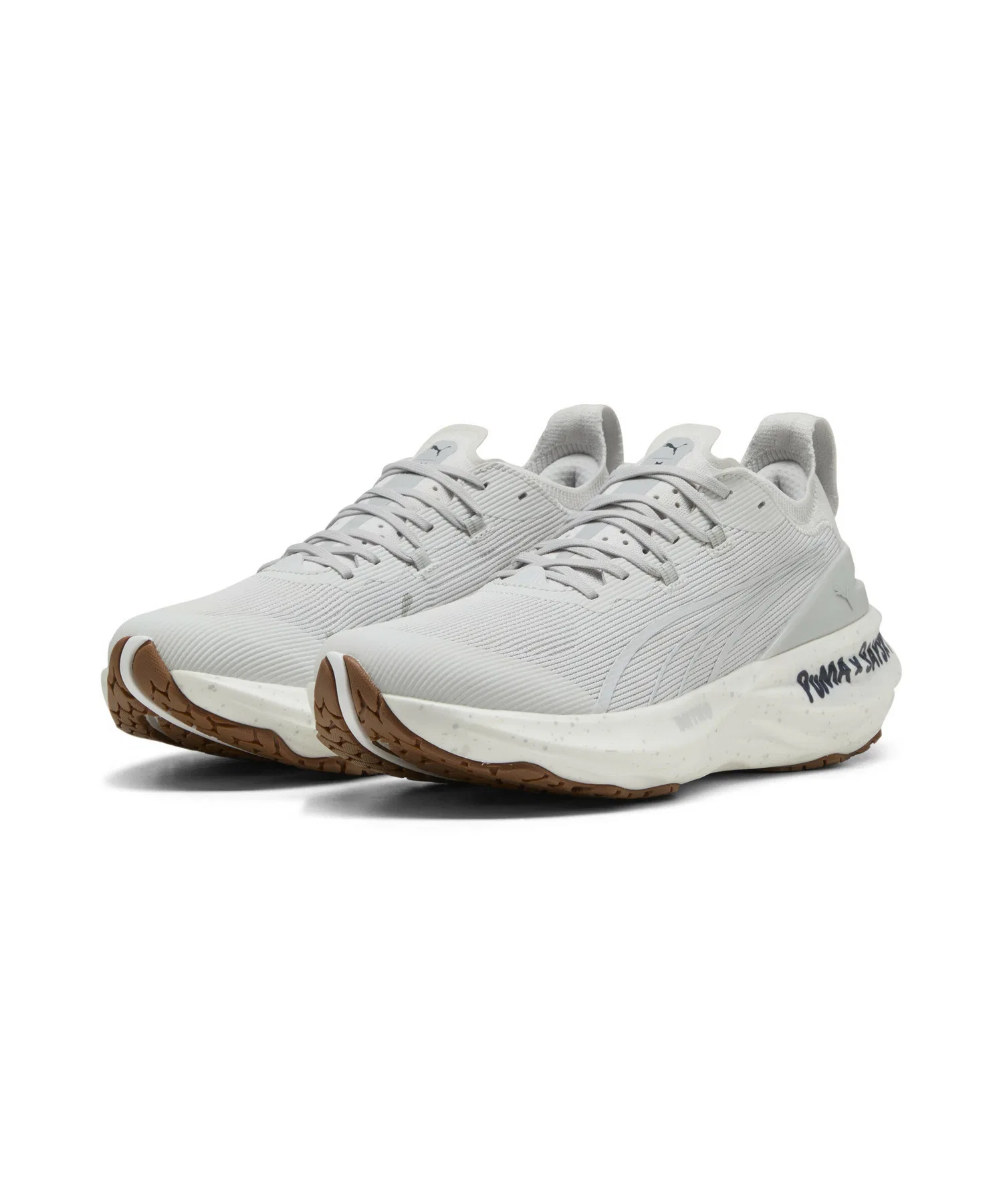 Мужские кроссовки PUMA x SAYSKY FOREVERRUN NITRO 2 для бега серые — фото 3