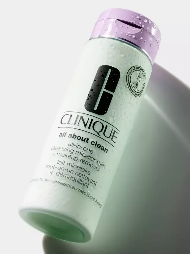 Мицеллярная вода Clinique — Универсальное очищающее мицеллярное молочко + - для кожи 1 и 2 типа, 200 мл — фото 3