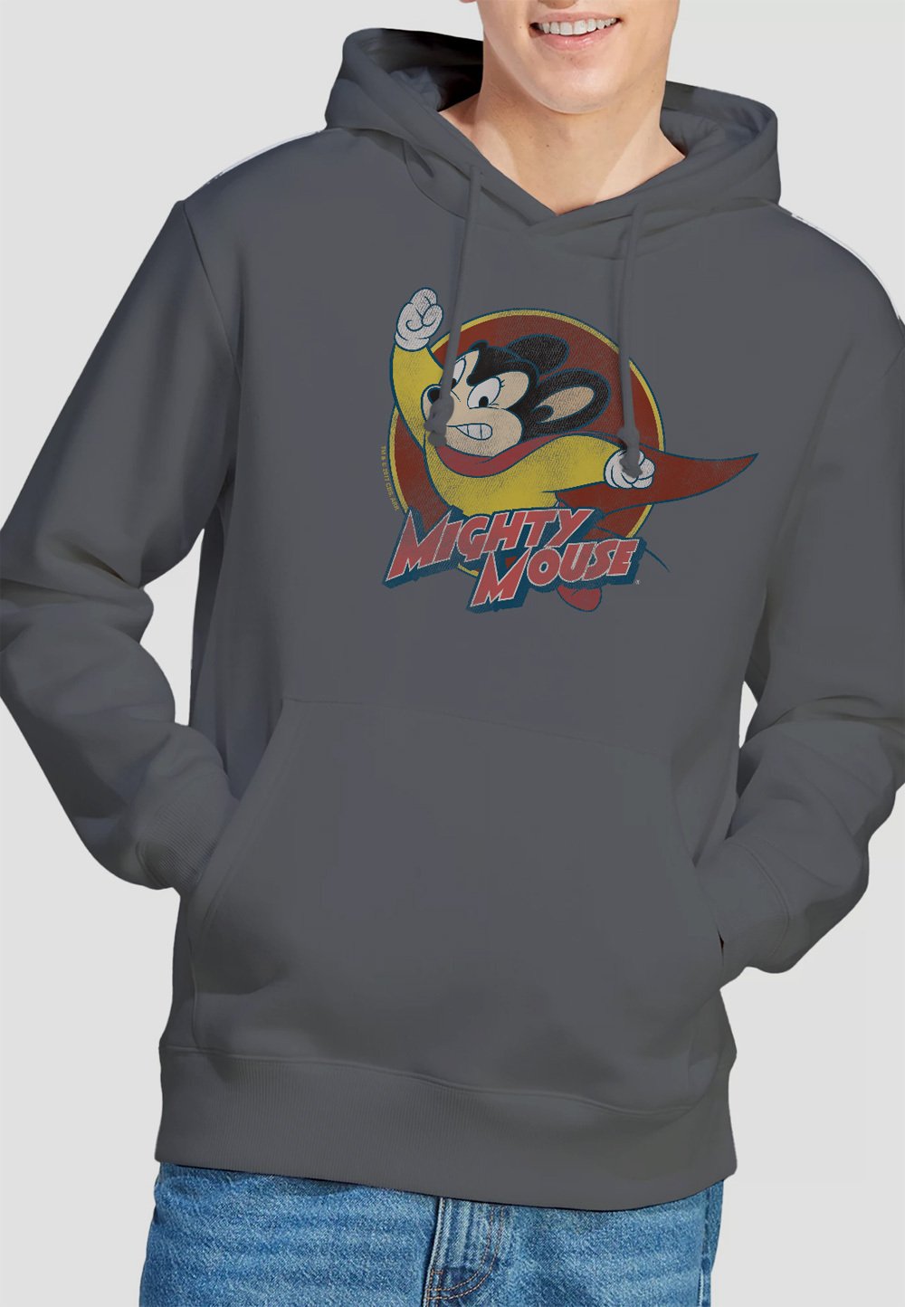 

Толстовка MIGHTY MOUSE CIRCLE Cotton Soul, антрацит