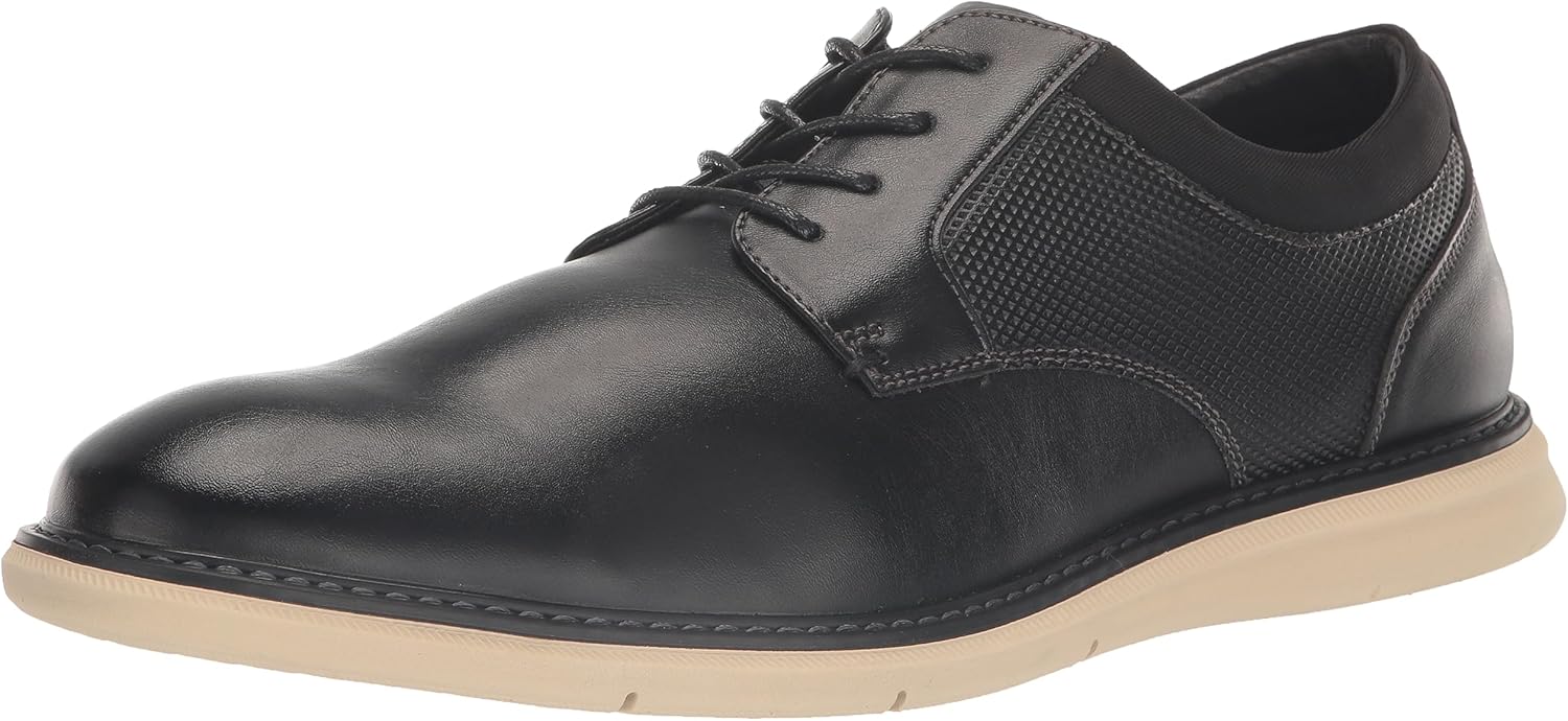 

Мужские оксфорды Nunn Bush Chase с plain toe и современным шнуровкой, черный