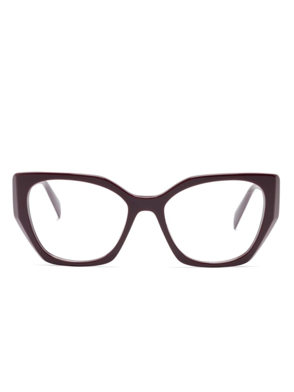 

Очки в геометричной оправе Prada Eyewear, красный