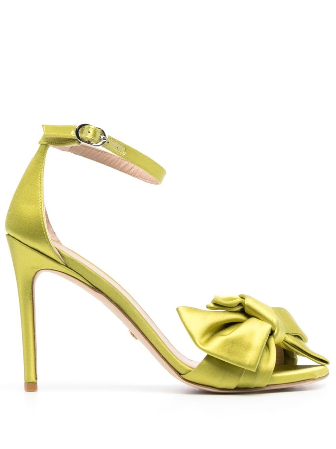 

Босоножки Nudistcurve Loveknot 110 Stuart Weitzman, зеленый