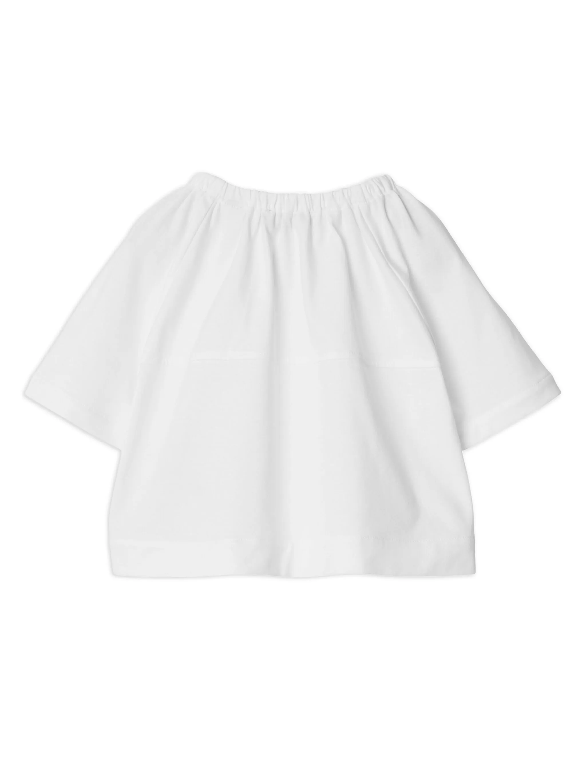 Футболка с нашивкой-логотипом Burberry Kids, белый — фото 2