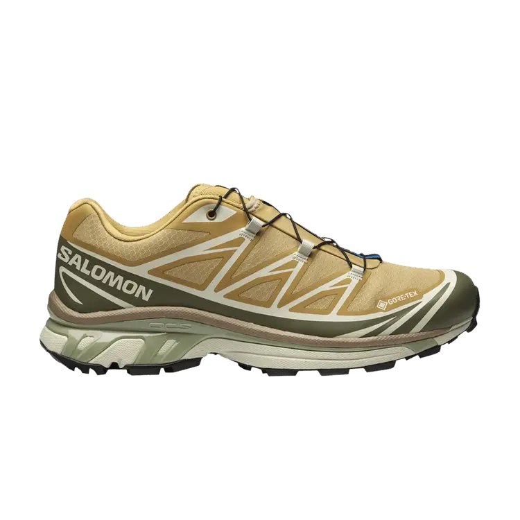 

Кроссовки Salomon XT-6 GORE-TEX Antelope Portabella, желто-коричневый