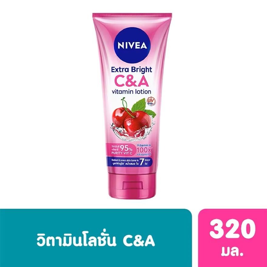 

Nivea Extra Bright C A Витаминный лосьон 320 мл. Сценарий и видеозаписи, Pink