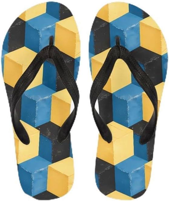 

Женские пляжные шлепанцы Semiouray с камуфляжным принтом, подсолнечник, тюльпан, легкие летние тапочки, сандалии-вьетнамки для отпуска на Гавайях, Multi-colour Geometry