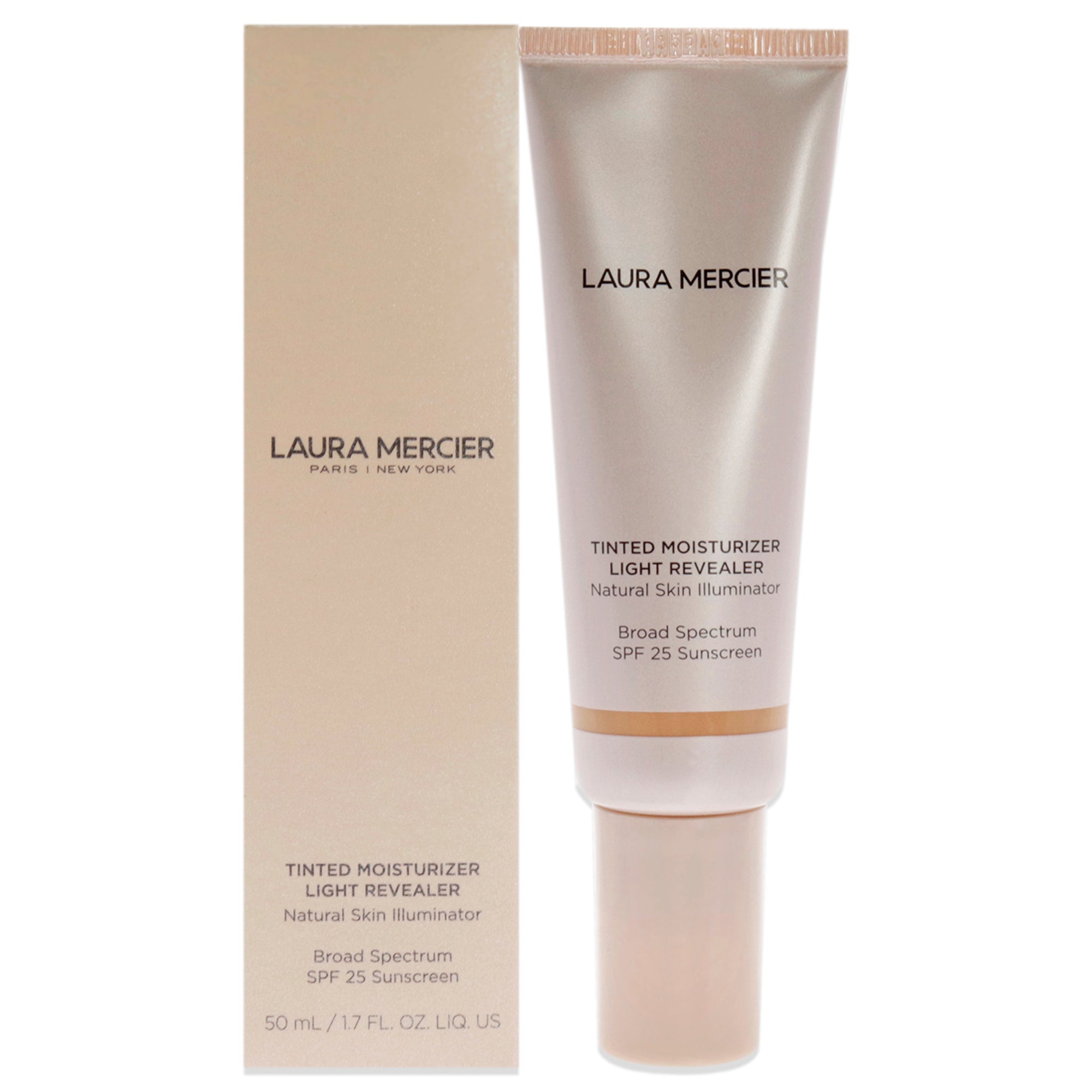 

Тонированный увлажняющий крем Light Revealer Illuminator SPF 25 - 4C1 Almond от Laura Mercier для женщин - 1,7 унции солнцезащитного крема Laura Mercier, 1.7 Oz